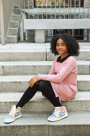 ROSÉ Sweatshirt Dress