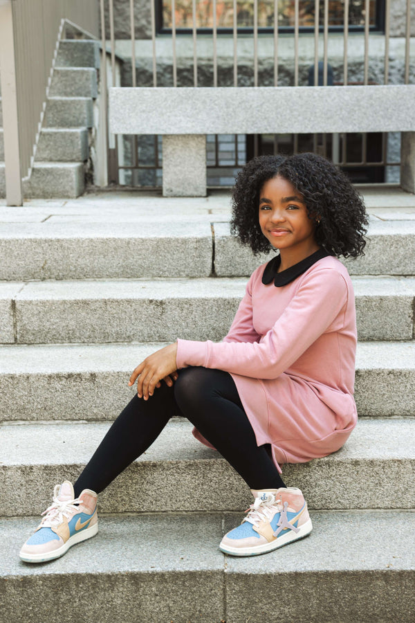 ROSÉ Sweatshirt Dress
